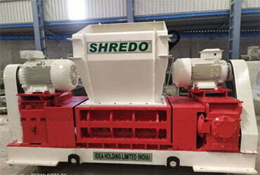 heavy duty industrial plastic shredder machine