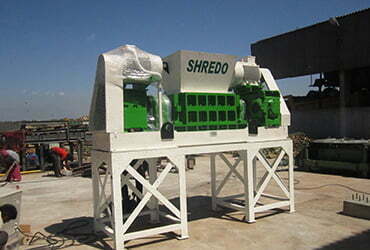 heavy msw industrial shredder manufacturer in india