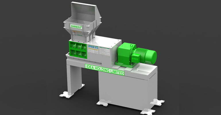 waste shredder machines