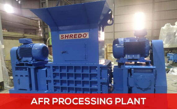 afr waste shredder