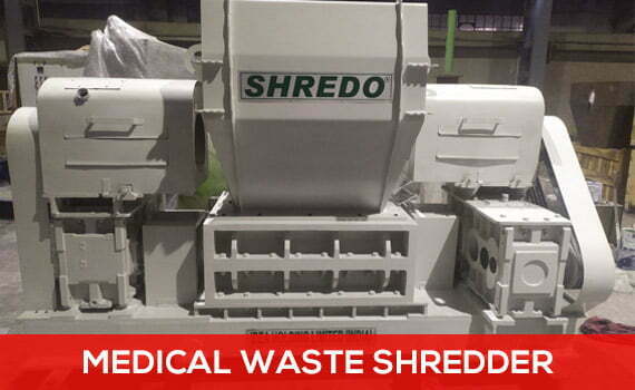 medical waste shredder machines exporters in india, punjab and ludhiana