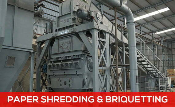 paper shredding plant manufacturer in india, punjab and india