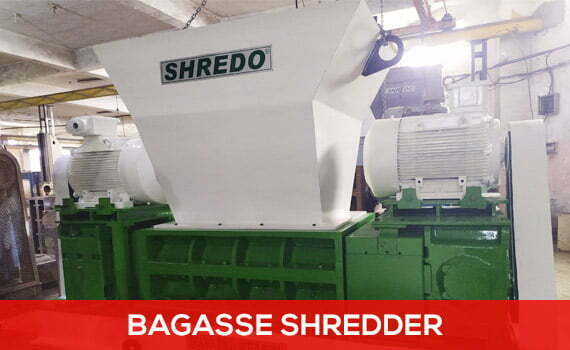 bagasse shredder exporters india