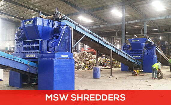 heavy duty msw shredder manufacturer