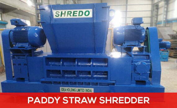 paddy straw shredder manufacturer