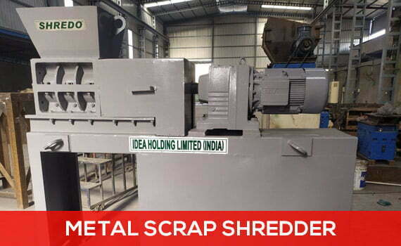 metal scrap shredding machines exporters in india, punjab and ludhiana